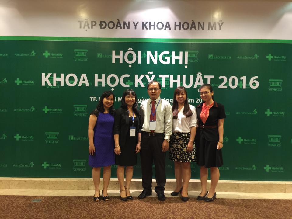Duoc si Thu Ba tham gia hoi nghi nghien cuu khoa hoc